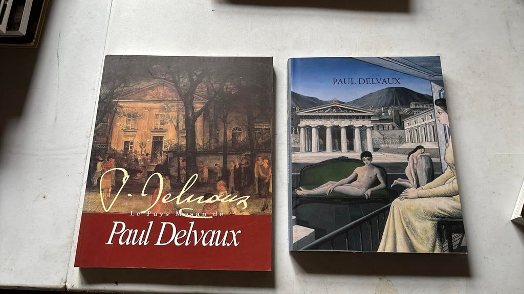 Paul Delvaux boeken, Ophalen, Zo goed als nieuw