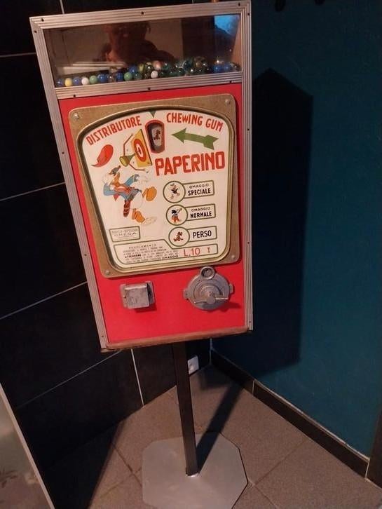 Distributeur chewing-gum, Collections, Enlèvement, Utilisé