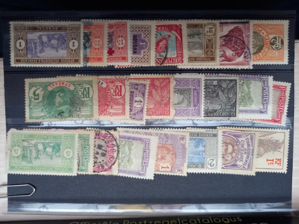 Lot Franse Gebieden Lot 95, Postzegels en Munten, Postzegels | Europa | België, Verzenden