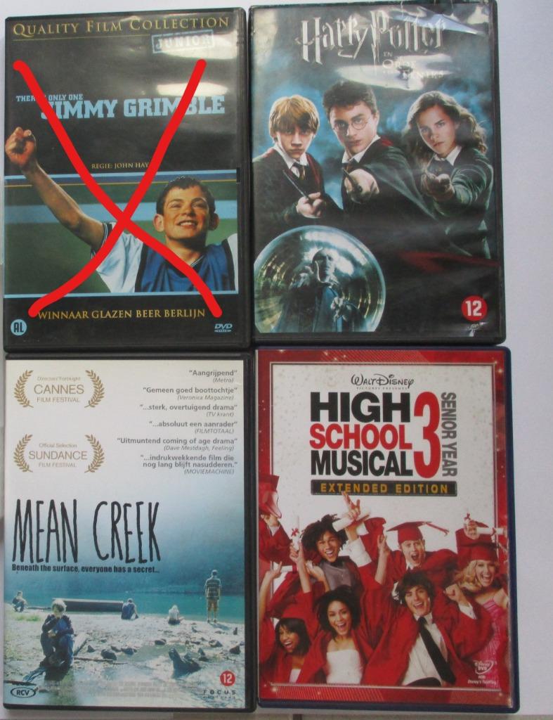 3 DVD Harry Potter,  Mean Creek, , High, CD & DVD, Enlèvement ou Envoi, Comme neuf