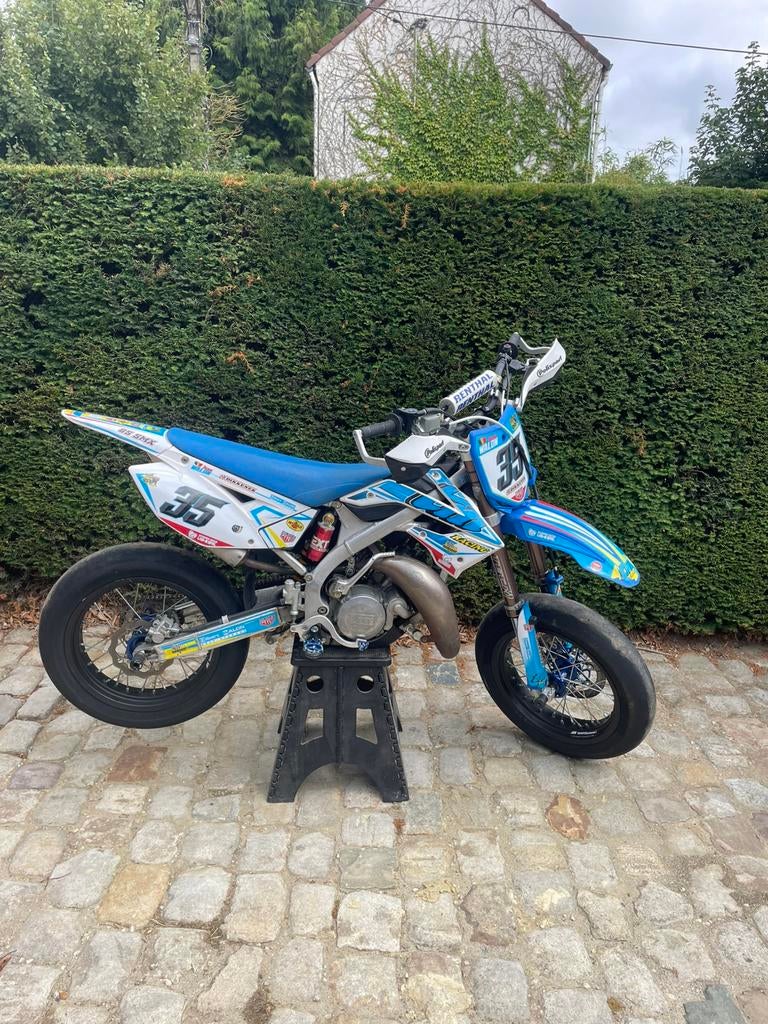 TM racing 85 moto supermotard, Fietsen en Brommers, Brommers | Crossbrommers, Zo goed als nieuw, Ophalen