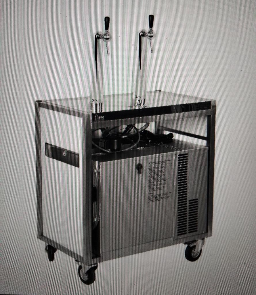 Pompe à Bière double à louer + fut 1 gratuit, Enlèvement, Neuf, Autres marques