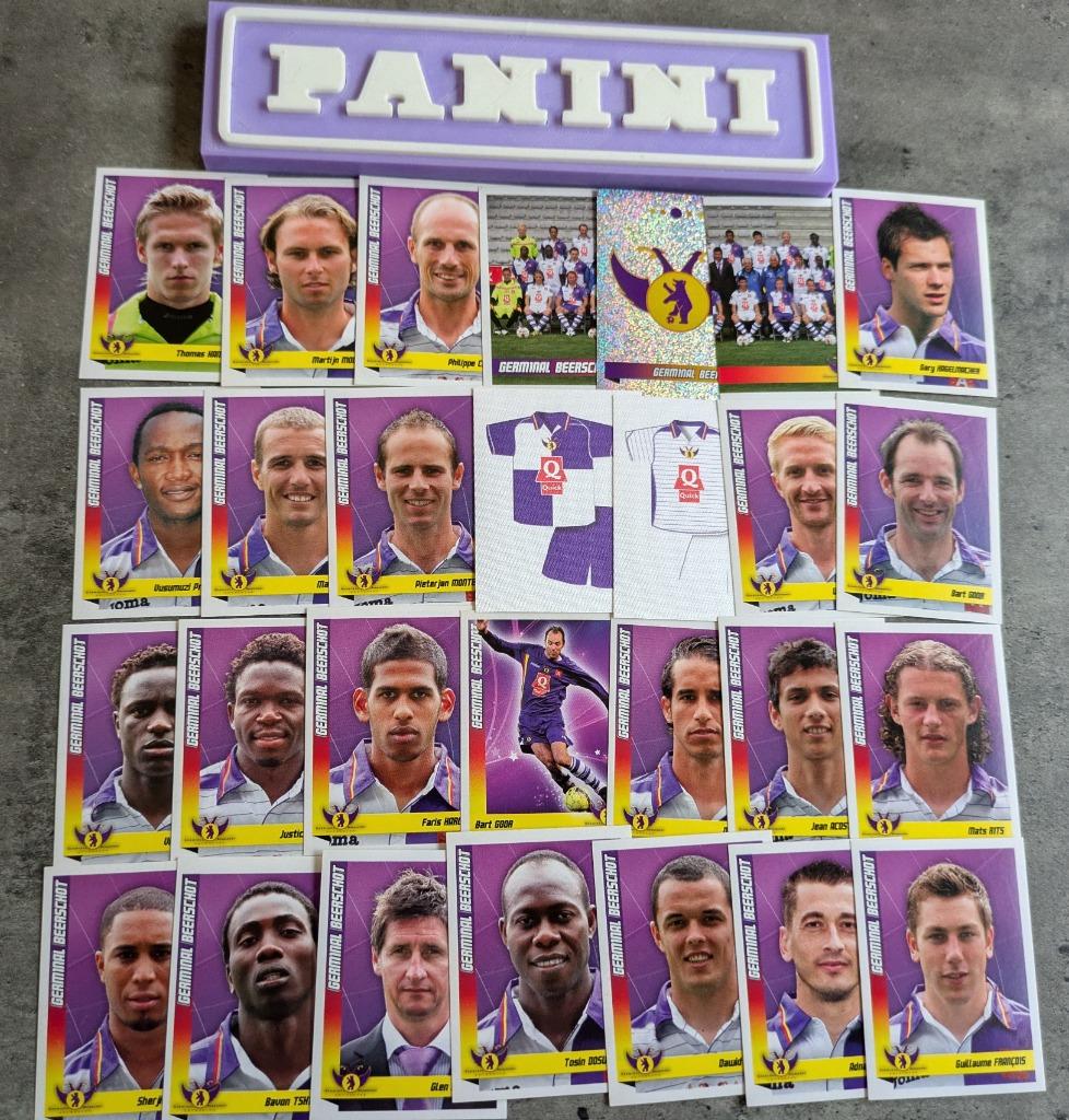 28X AUTOCOLLANTS PANINI FOOTBALL 2011 : GERMINAL BEERSCHOT, Envoi, Neuf
