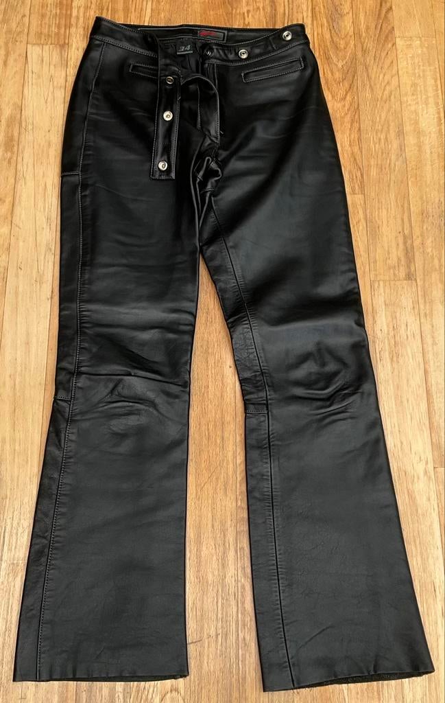 Pantalon cuir/moto pour dame., Motos, Femmes, Enlèvement, Pantalon | cuir, Hein Gericke
