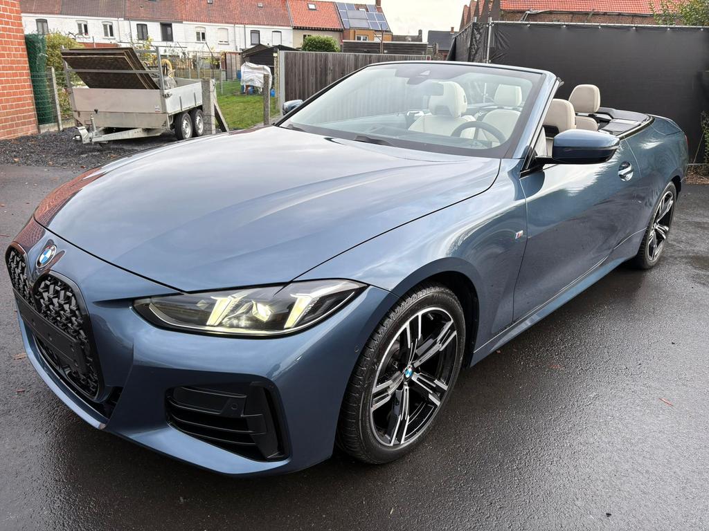 Bmw 420i cabrio M pakket, Autos, Cuir, Achat, Beige, Entreprise