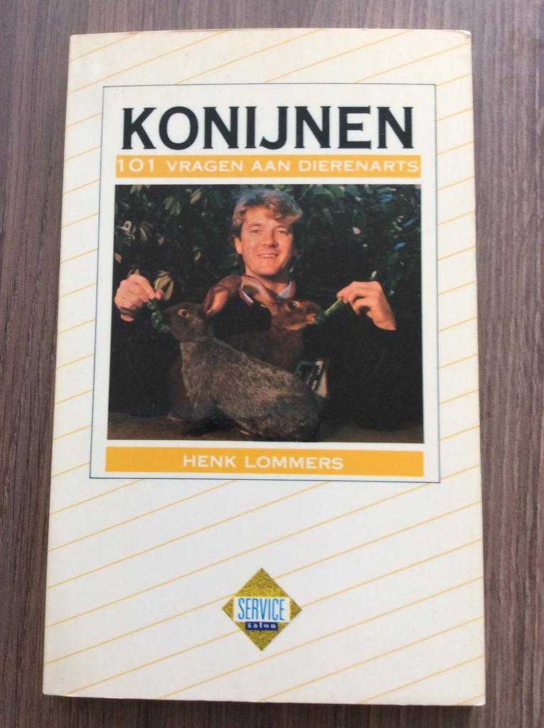 Konijnen - 101 vragen voor Henk Lommers, Boeken, Verzenden, Zo goed als nieuw