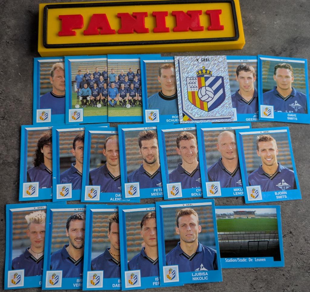 PANINI STICKERS 20X FOOTBALL 2000 VERBR. GEEL, Verzenden, Nieuw