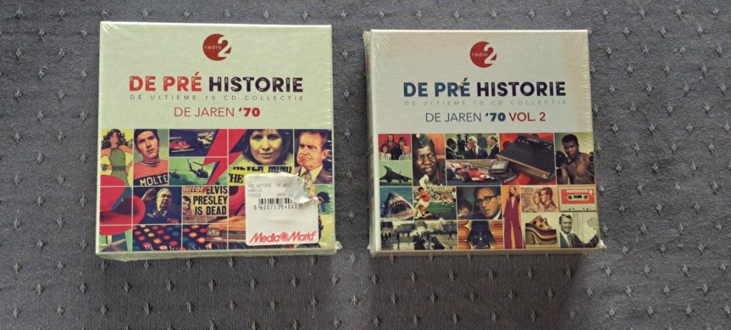 De pré historie  10 cd collectie de jaren '70 vol. 1 en 2, Ophalen of Verzenden
