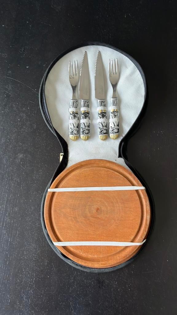 Argentijns Steak bestek met zakje, Ophalen