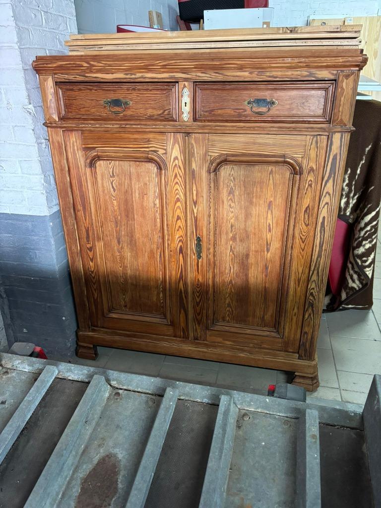 Meuble en pitchpin, Enlèvement, Utilisé