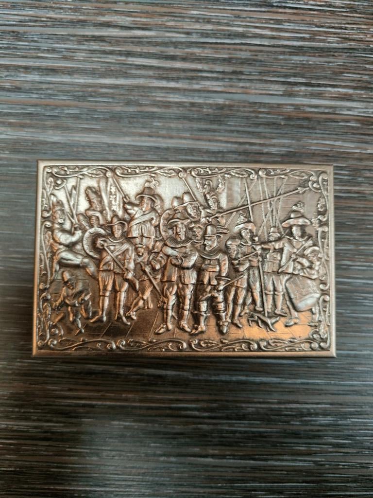 Boîte en métal "conquistador", Collections, Enlèvement ou Envoi