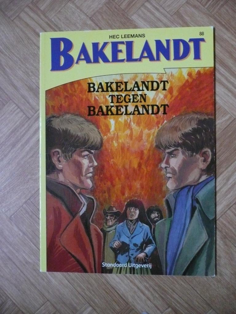 BAKELANDT N88 "BAKELANDT TEGEN BAKELANDT" ENIGE DRUK 2003, Boeken, Eén stripboek, Hec Leemans, Ophalen of Verzenden, Zo goed als nieuw