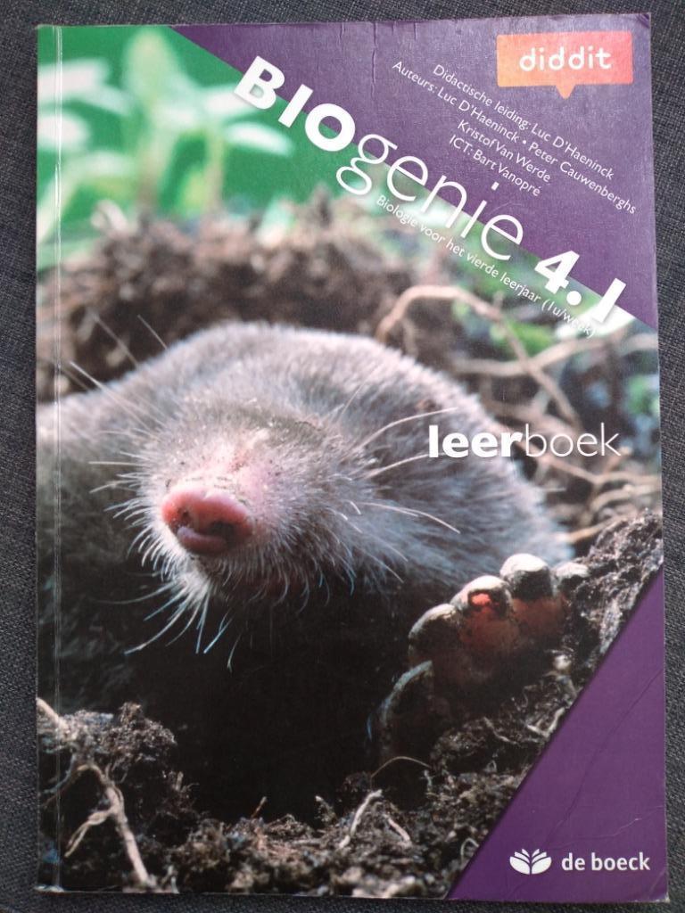 Biogenie 4.1 Biologie, Boeken, ASO, Biologie, Ophalen of Verzenden, Zo goed als nieuw