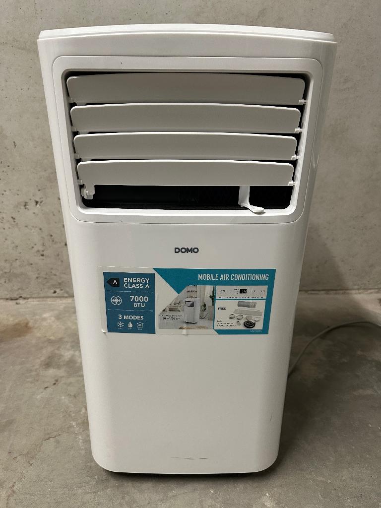 Mobiele airco Domo, Classe énergétique A ou plus économe, 60 à 100 m³, Comme neuf, Enlèvement