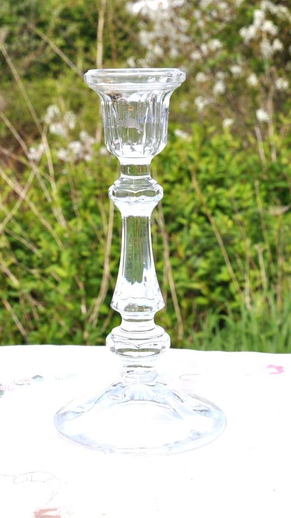 bougeoir en cristal d'Arques, Enlèvement ou Envoi, Cristal