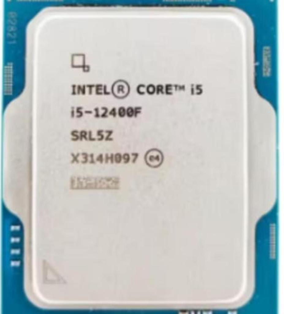 Intel Core i5 12400F 2.5GHz CPU met Socket LGA 1700, Ophalen of Verzenden, Gebruikt