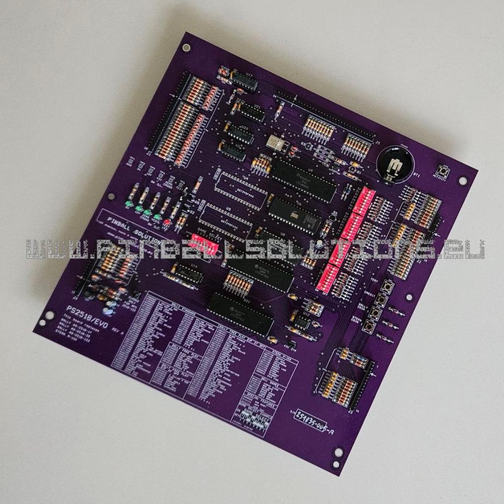 Bally/Stern CPU Board PS2518/evo, Collections, Machines | Flipper (jeu), Neuf, Électronique, Bally, Envoi