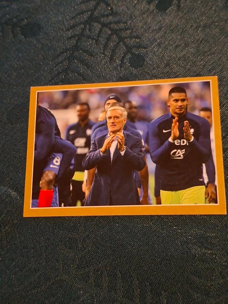 Panini / sticker / Didier Deschamps / Frankrijk, Enlèvement ou Envoi, Neuf, Affiche, Image ou Autocollant