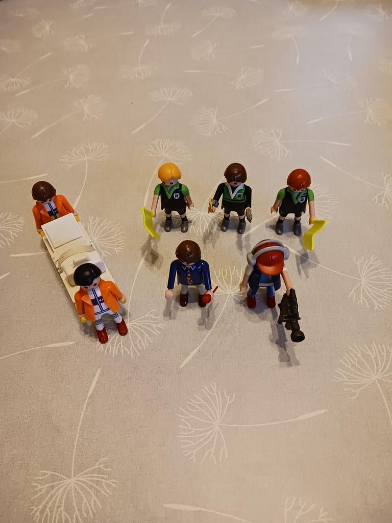 Playmobil uitbreidingsset voetbal., Kinderen en Baby's, Speelgoed | Playmobil, Zo goed als nieuw, Complete set, Ophalen of Verzenden