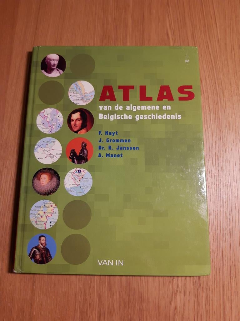 Atlas van de algemene & belgische geschiedenis, Ophalen of Verzenden, Zo goed als nieuw, Nederlands