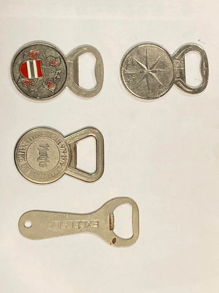 Vintage flesopeners, Verzamelen, Biermerken, Ophalen, Gebruikt