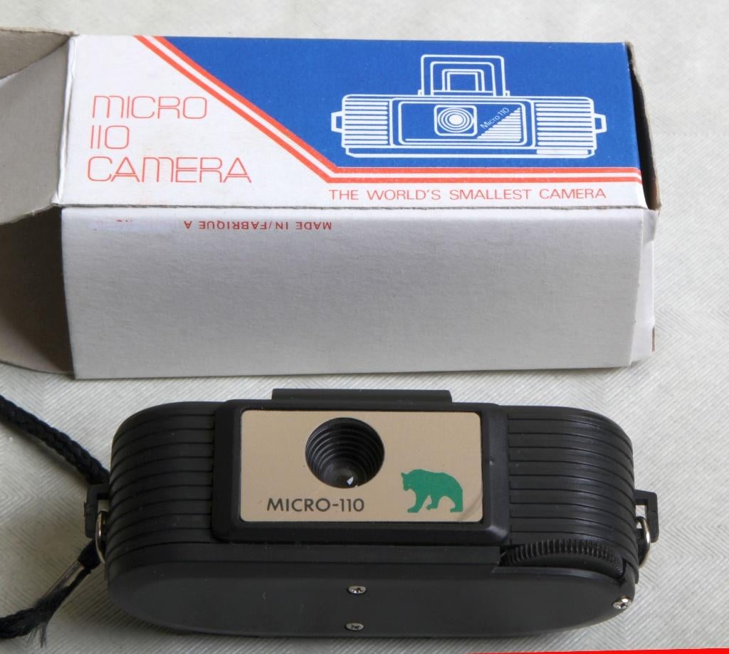 Vintage Mini camera "Micro 110", Audio, Tv en Foto, Videocamera's Analoog, Camera, Overige soorten, Ophalen of Verzenden