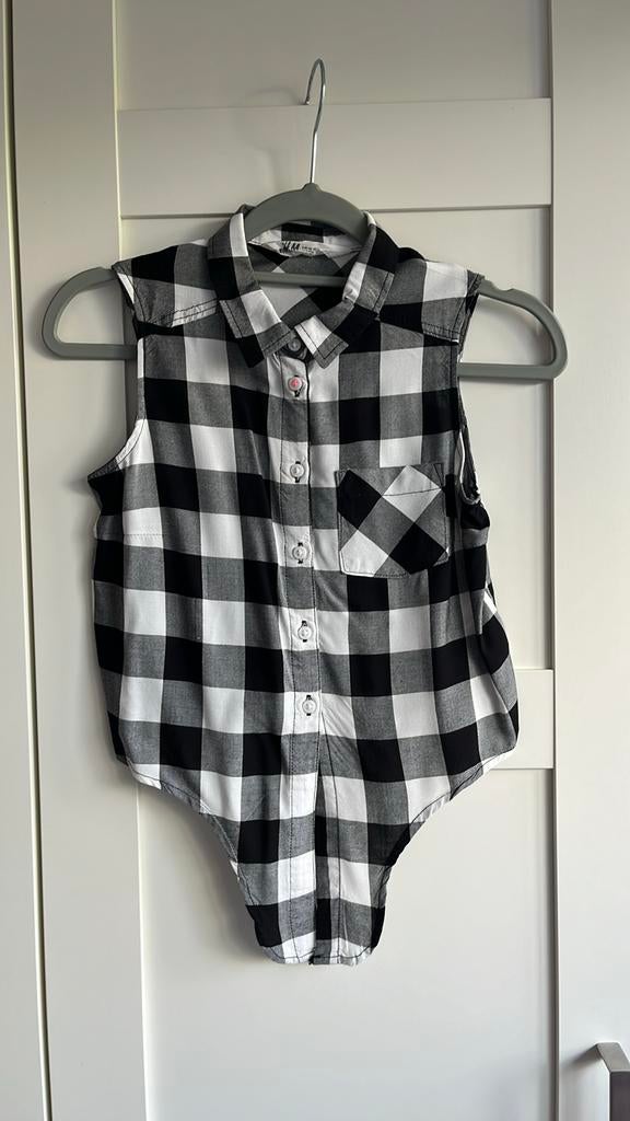 Mouwloos hemdje, H&M, maat 140, Meisje, H&M, Overhemd of Blouse, Ophalen of Verzenden