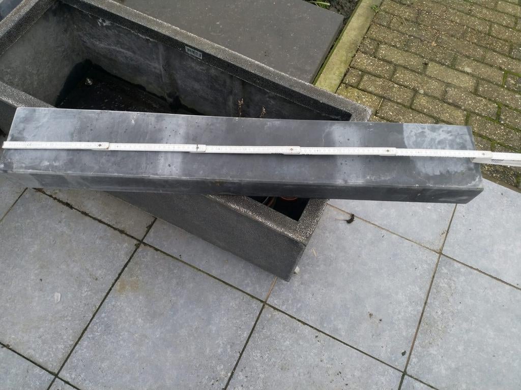 38 stuks blauw boordsteen (zie beschrijving), Ophalen, Nieuw