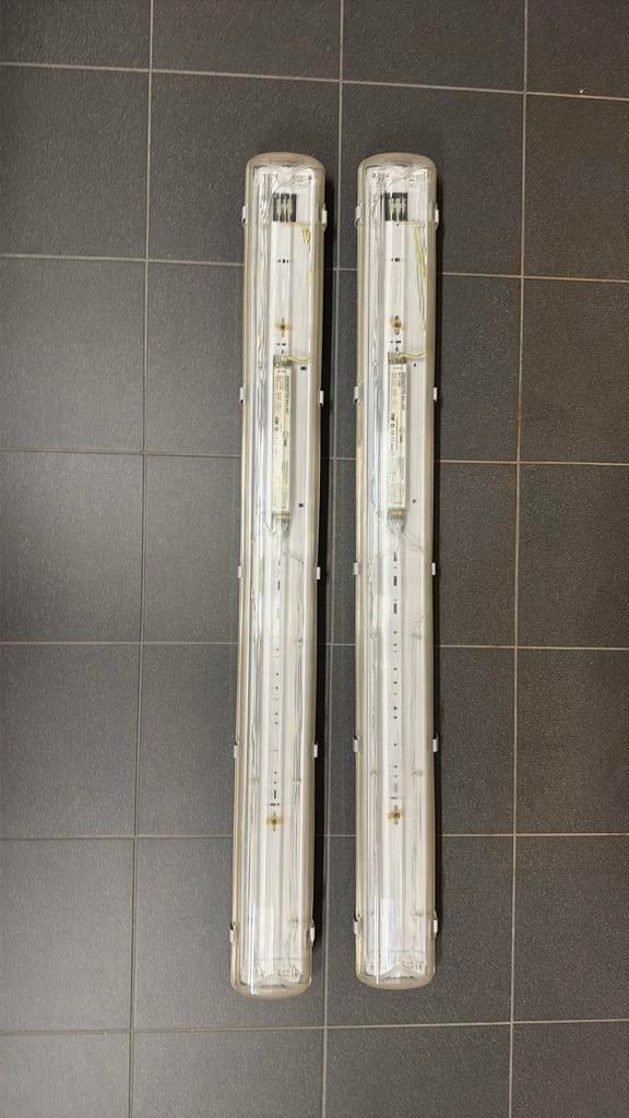 2 TL-armaturen, Ophalen, Gebruikt, Minder dan 50 watt, Armatuur