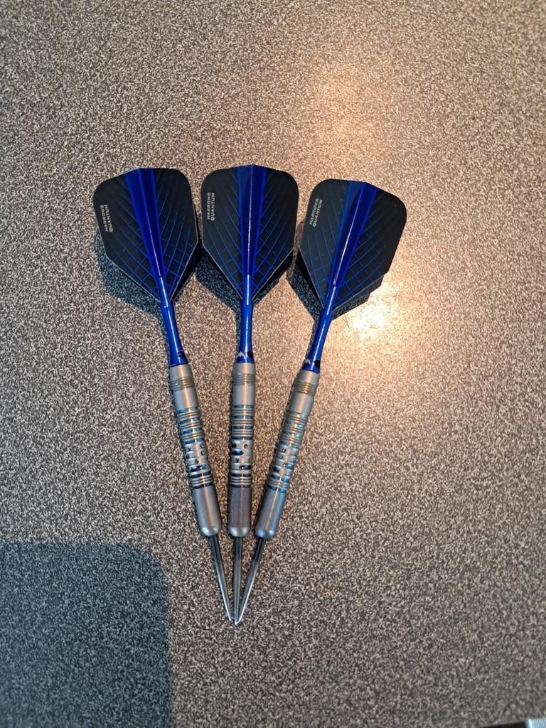 Dartspijlen Unicorn Code Dimitri van den Bergh 90%/ 24gram, Sport en Fitness, Darts, Ophalen of Verzenden, Gebruikt