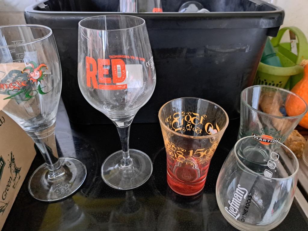 Speciale bier glazen, Ophalen, Zo goed als nieuw, Bierglas