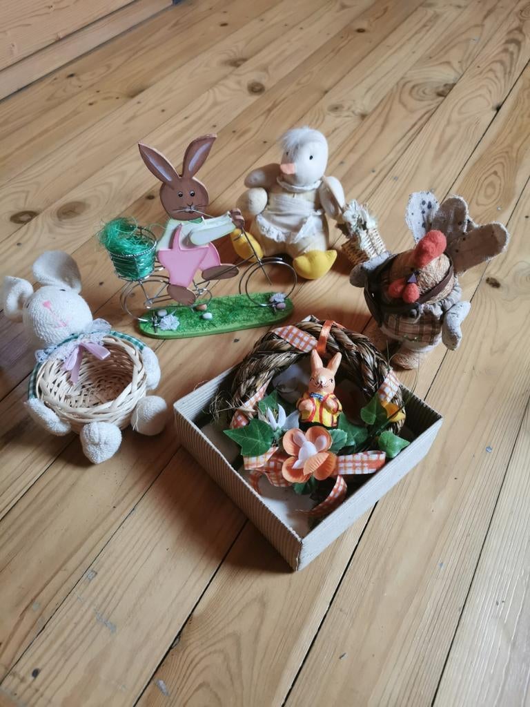 Pakketje met 5 stuks mooie Paas decoratie, Ophalen of Verzenden, Zo goed als nieuw