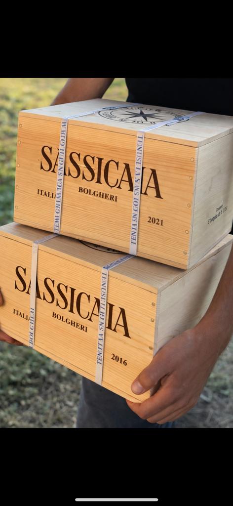Sassicaia Tenuta san guido, bolgheri 100/100 parker, Enlèvement, Comme neuf