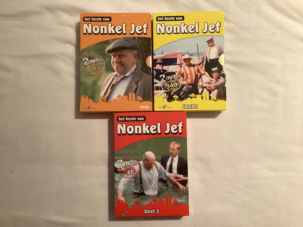 Nonkel Jef - Het beste uit …, Cd's en Dvd's, Dvd's | Tv en Series, Zo goed als nieuw, Ophalen of Verzenden