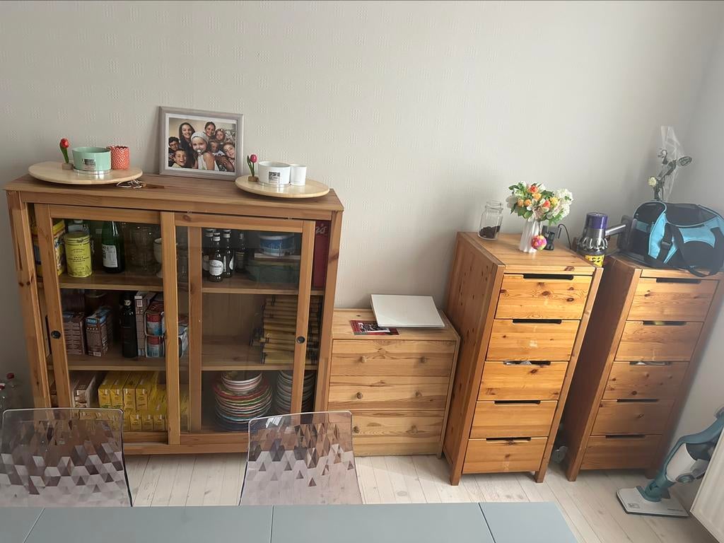 Forniture drawers vetrine Ikea, Maison & Meubles, Enlèvement, Comme neuf