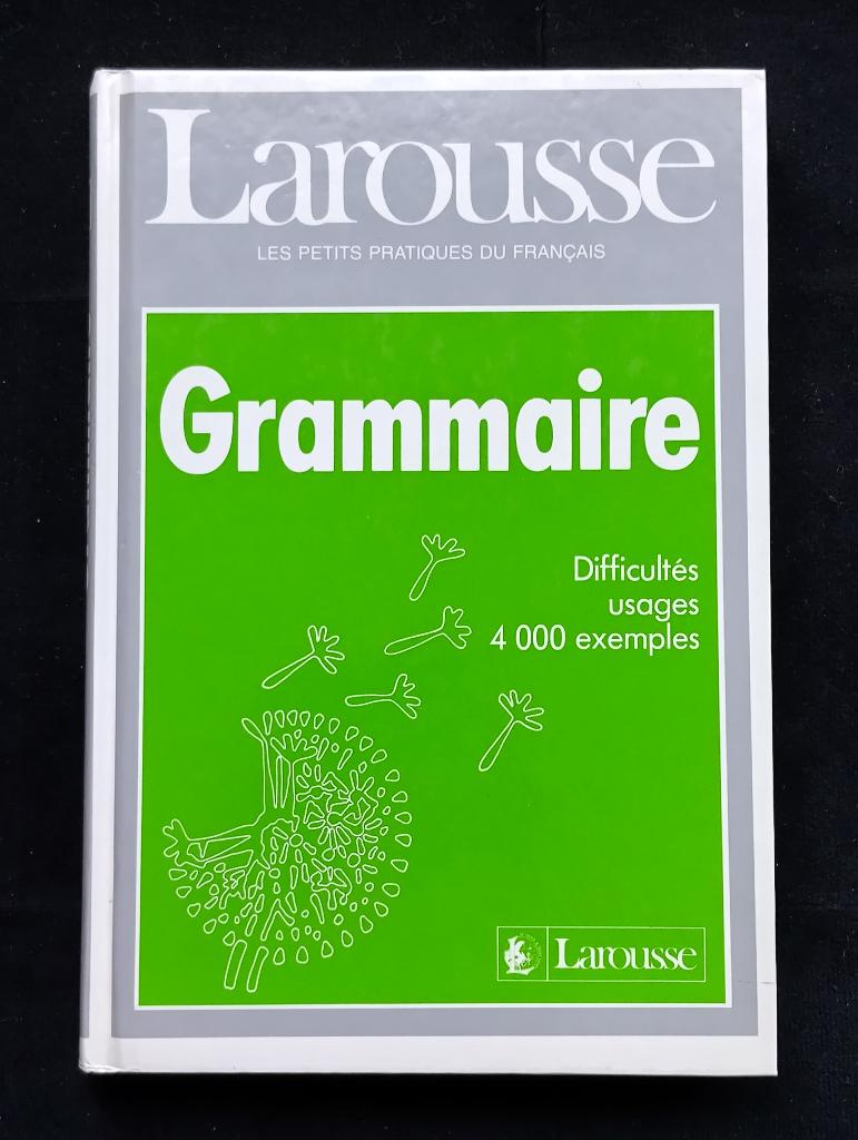 Larousse grammaire 1983, Enlèvement