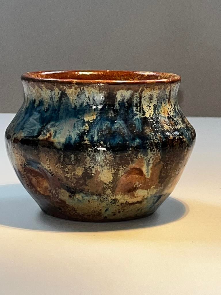 Roger GUÉRIN grès salé zoutglazuur keramiek Bouffioulx, Antiquités & Art, Enlèvement ou Envoi