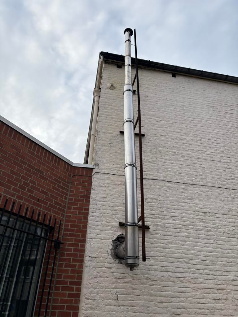 Tubage de cheminée double paroi, Enlèvement, Comme neuf