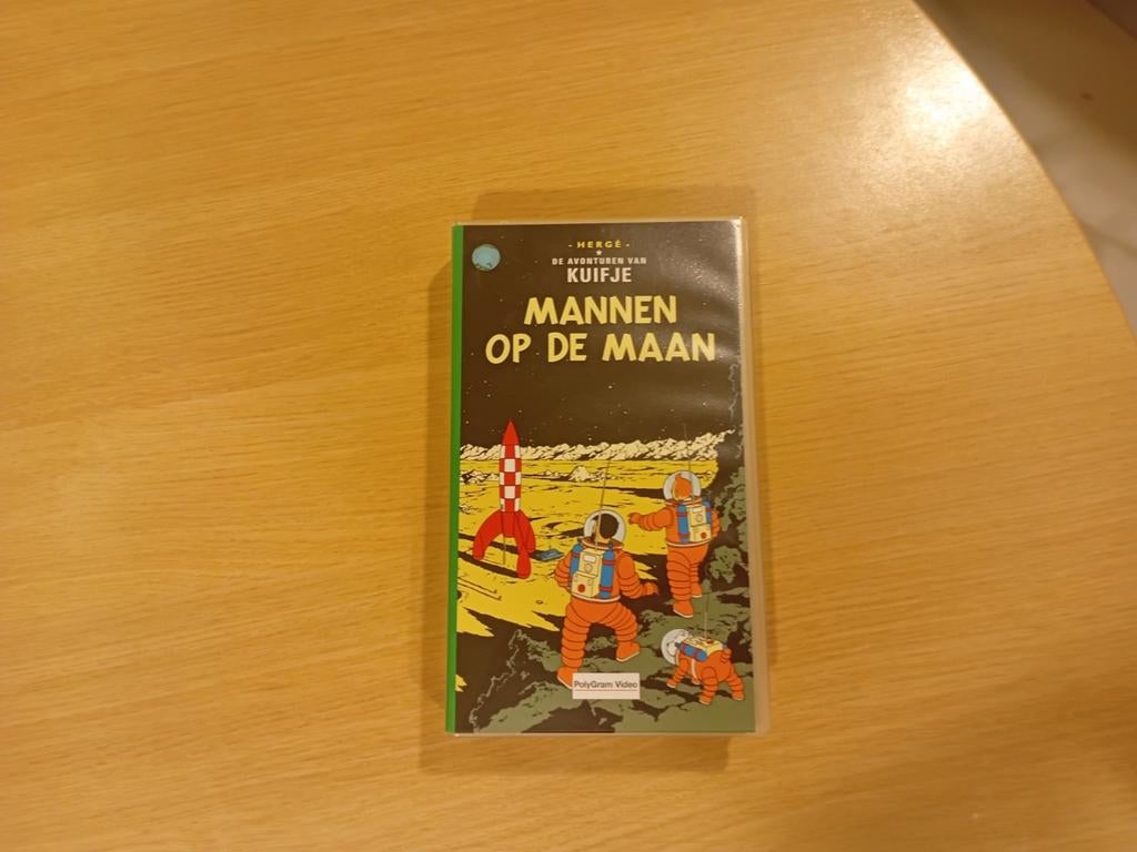 Vhs, les aventures de Tintin. Des hommes sur la lune, Enlèvement ou Envoi, Comme neuf
