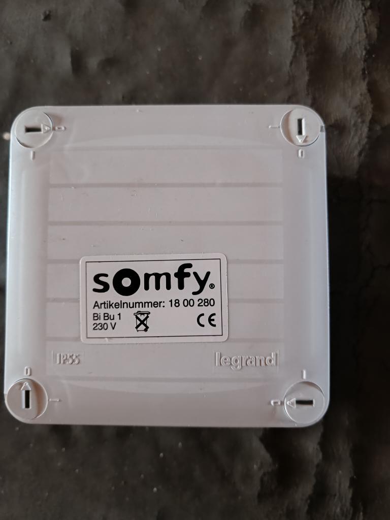 Somfy schakelkast BiBu1, Doe-het-zelf en Bouw, Ophalen of Verzenden, Nieuw, Schakelaar
