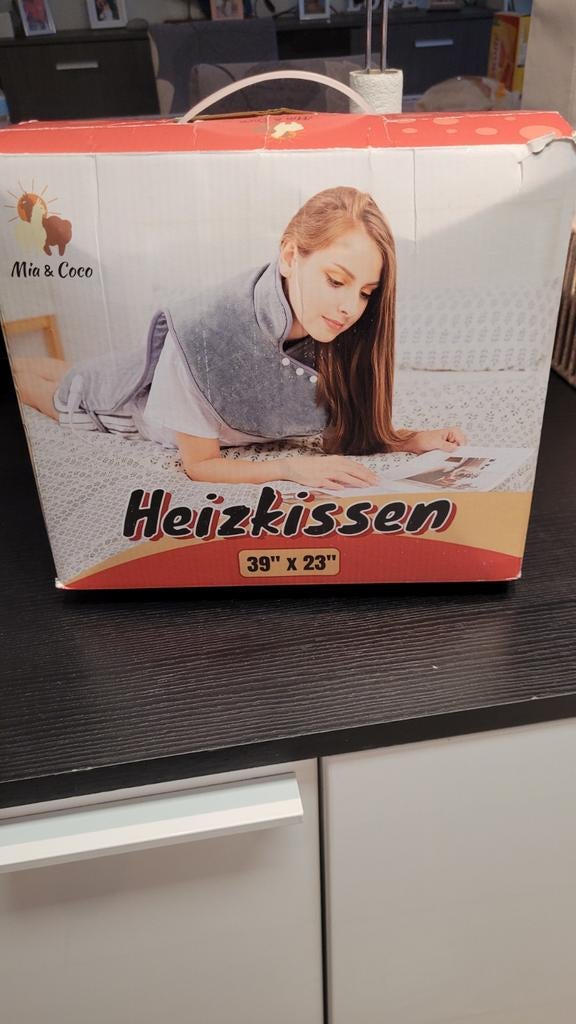 Couverture chauffante pour nuque/épaules et dos, Maison & Meubles, Enlèvement ou Envoi