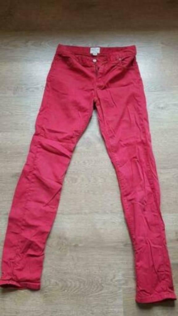 rode broek Massimo Dutti maat 146 - 152 - 158, Enfants & Bébés, Garçon, Enlèvement ou Envoi, Utilisé, Pantalon