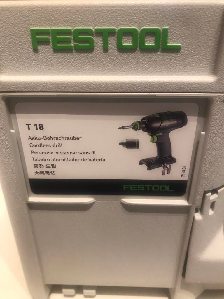 Festool t18 basic, Bricolage & Construction