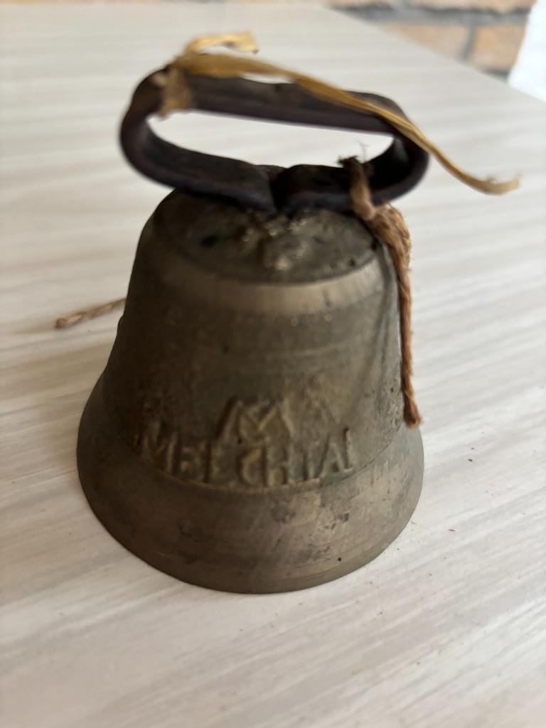 Vintage bel Melchtal, Ophalen, Brons