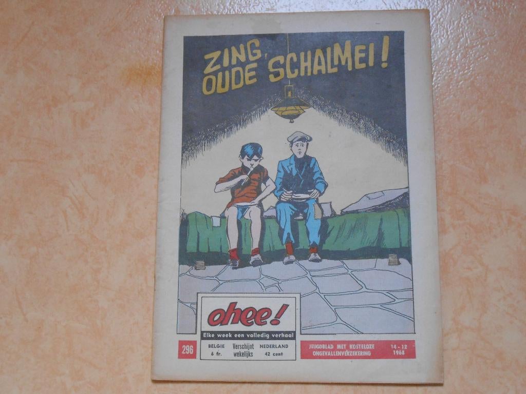Ohee 296 Zing, oude schalmei 1968., Une BD, Enlèvement ou Envoi, Utilisé