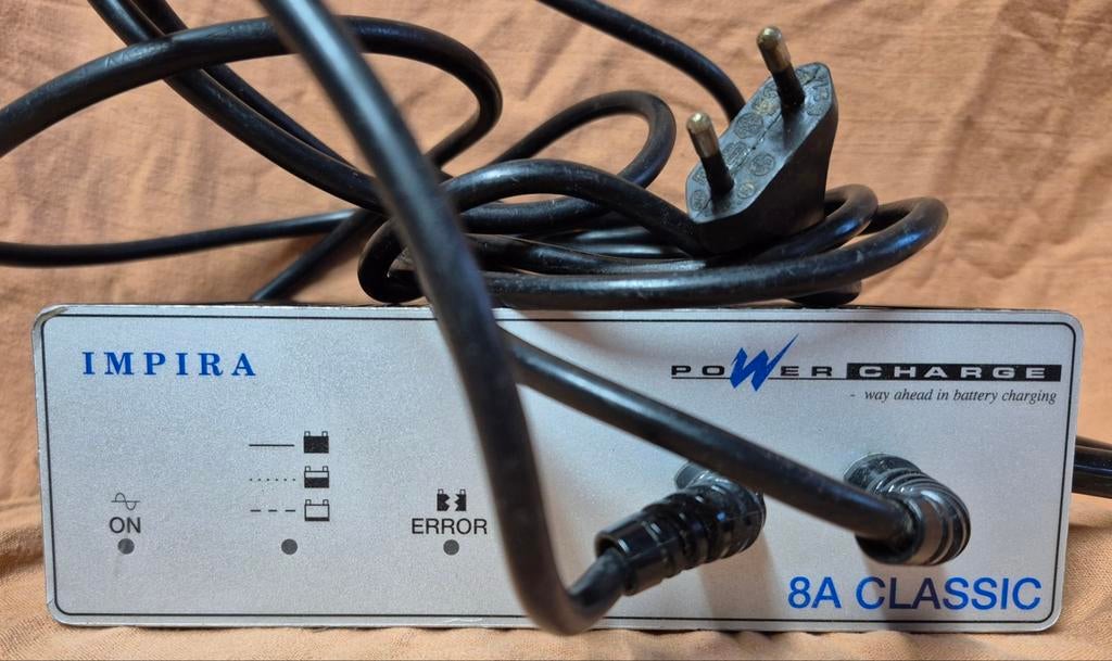 PERMOBIL Classic 24V 8A  Battery Charger/ oplader, Ophalen of Verzenden, Gebruikt, Elektrische rolstoel