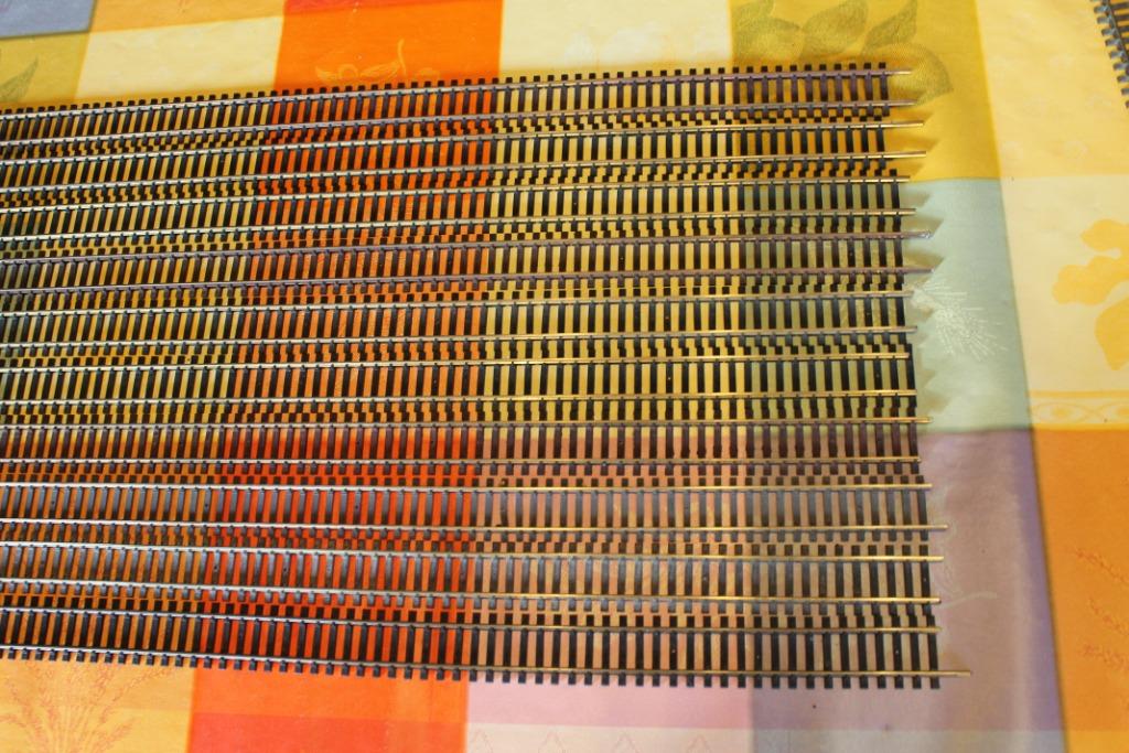 Fleischmann HO 6006 – flexibele rails van 80 tot 90cm f34, Hobby en Vrije tijd, Gebruikt, Gelijkstroom, Fleischmann, Rails