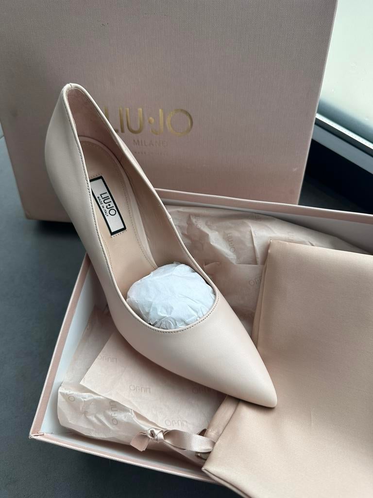 Pumps LIU JO Nude maat 39 echt leder - nieuw in doos, Ophalen of Verzenden, Nieuw