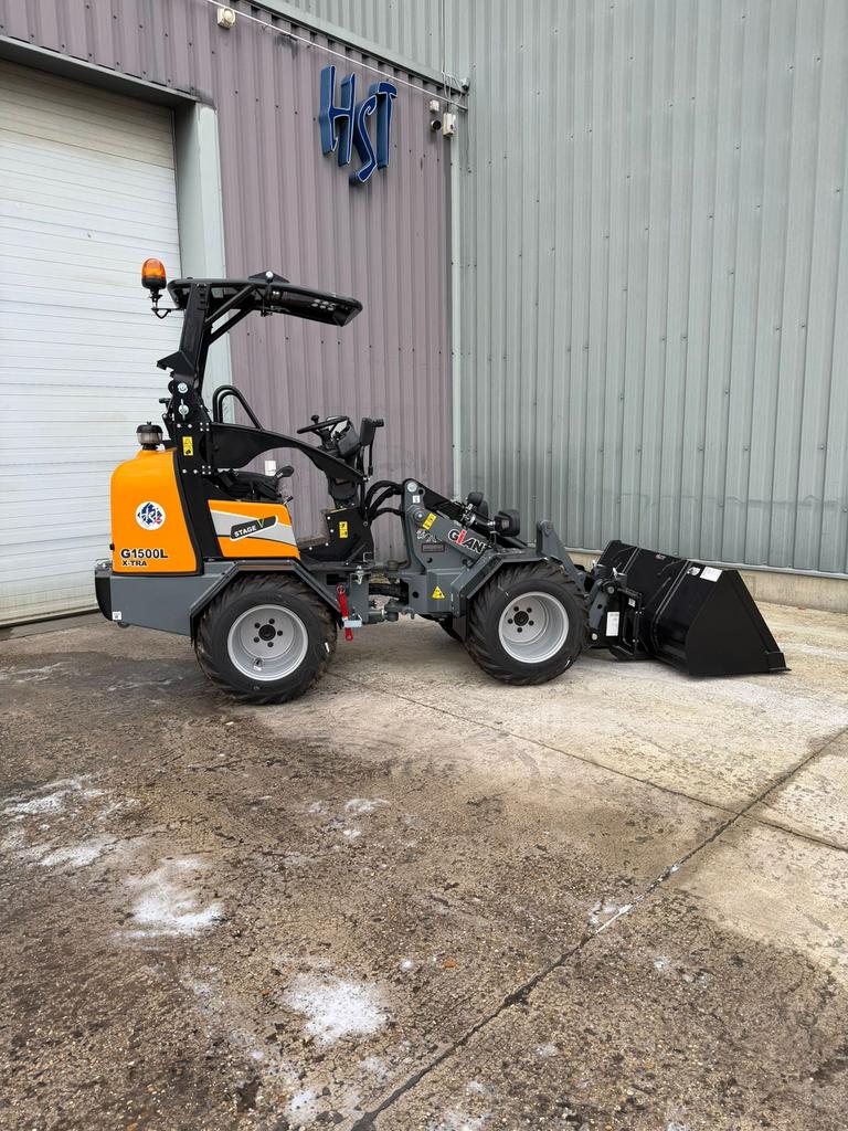 Giant G1500L X-tra met bak en palletvork, Ophalen, Wiellader of Shovel