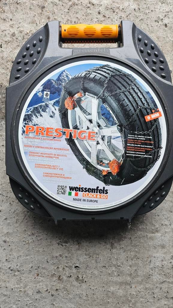 Chaînes neige Weissenfels Clack & Go Prestige 9mm - Neuves., Autos : Divers, Chaînes, Enlèvement, Neuf